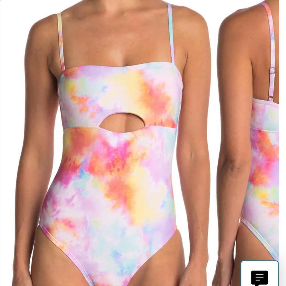 VYB Tie Dye One Piece Swimsuit size small